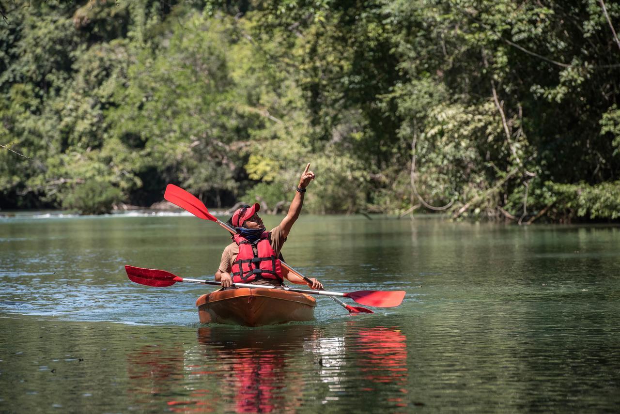 Las Guacamayas Lodge Resort, Selva Lacandona, Chiapas Mexico Tlatizapan ภายนอก รูปภาพ